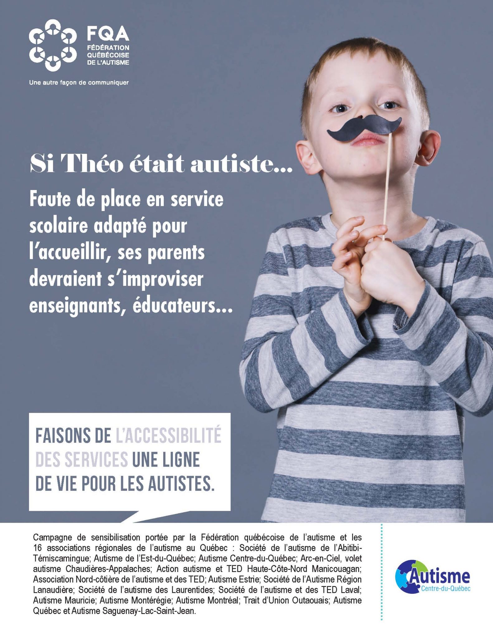 Mois De L'autisme - Autisme Centre-du-Québec